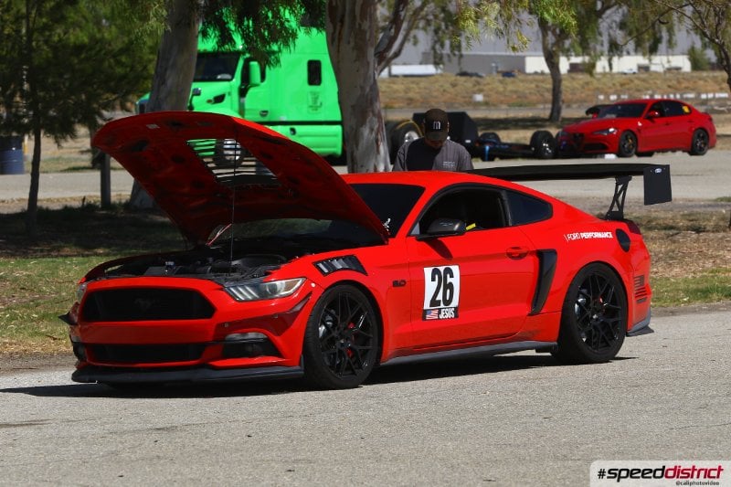 Ford Mustang Race Red