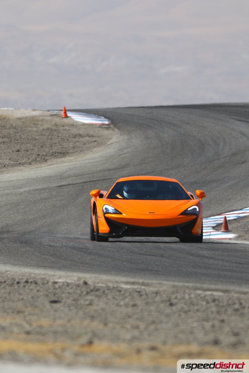 McLaren 570S orange