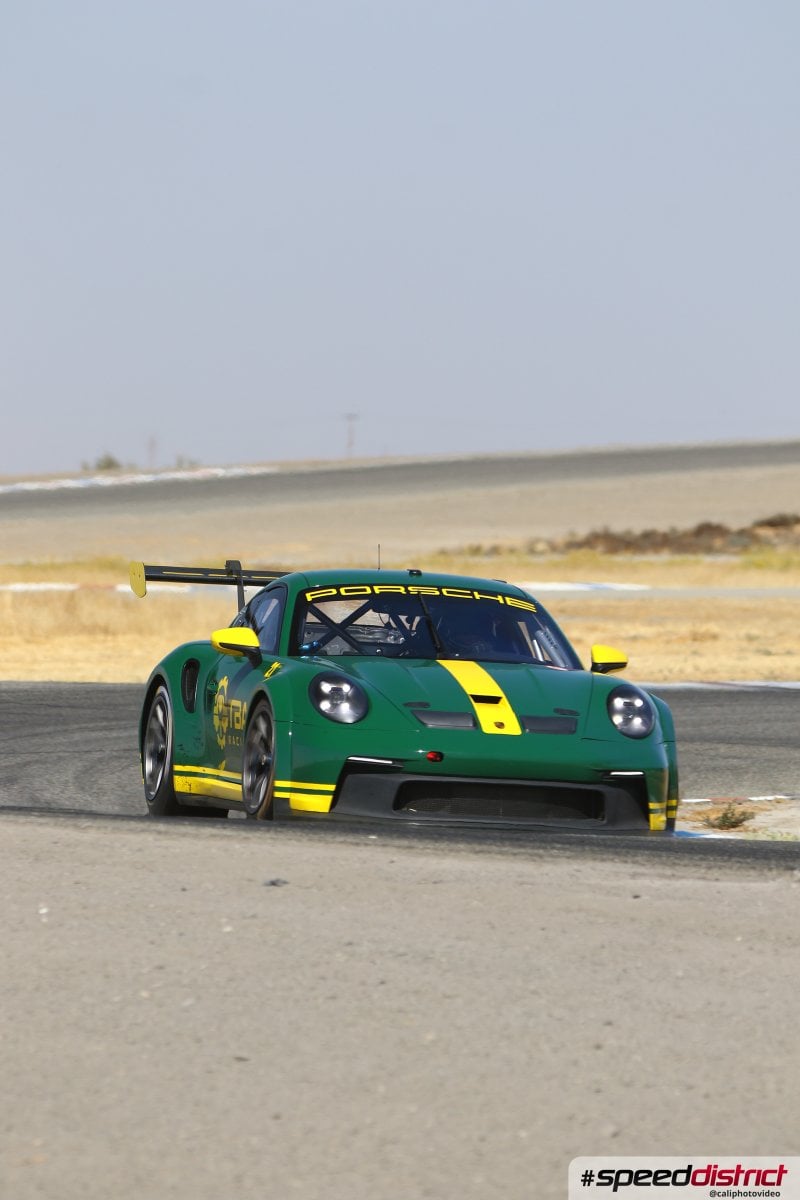Porsche 911 GT3 Cup green