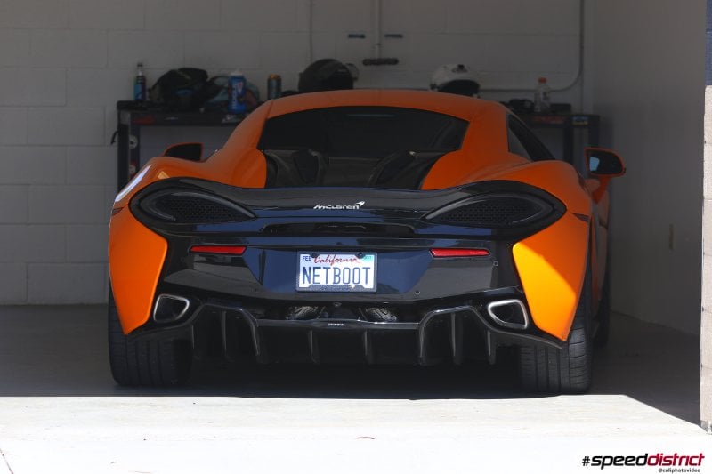 McLaren 570S orange