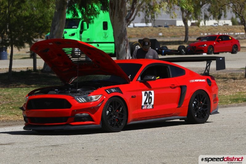 Ford Mustang Race Red
