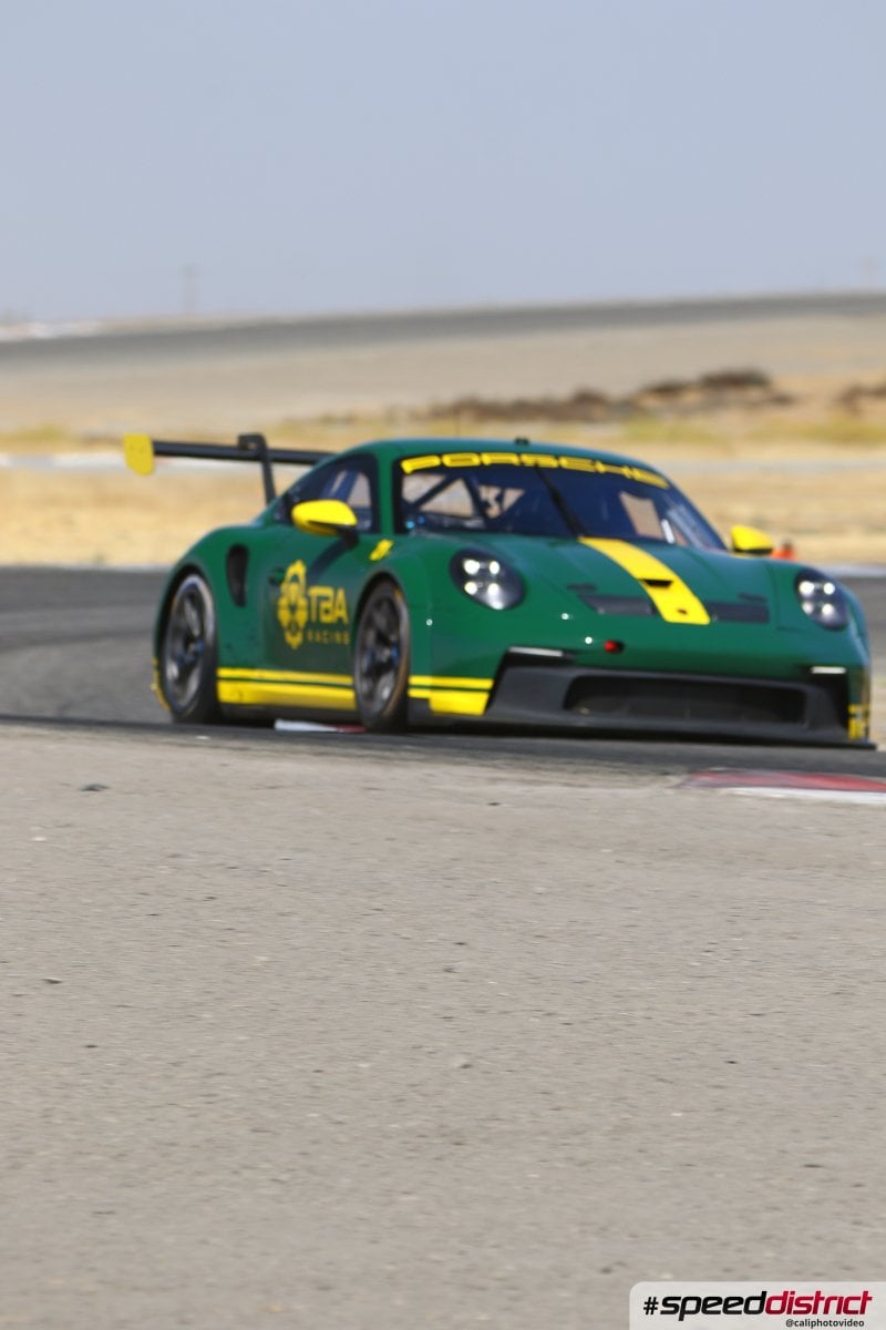 Porsche 911 GT3 Cup green