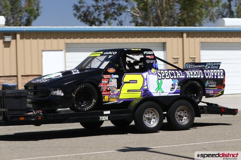 Chevrolet S-10 (truck-style race car) black
