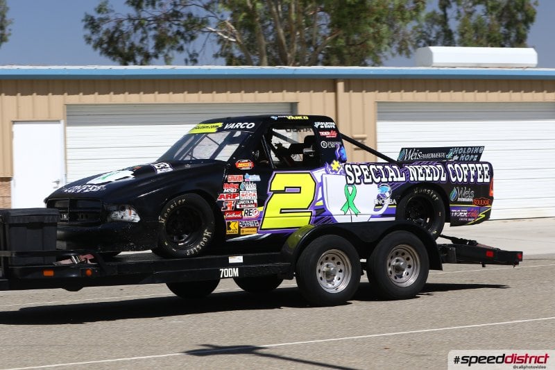 Dodge Dakota (race truck) black