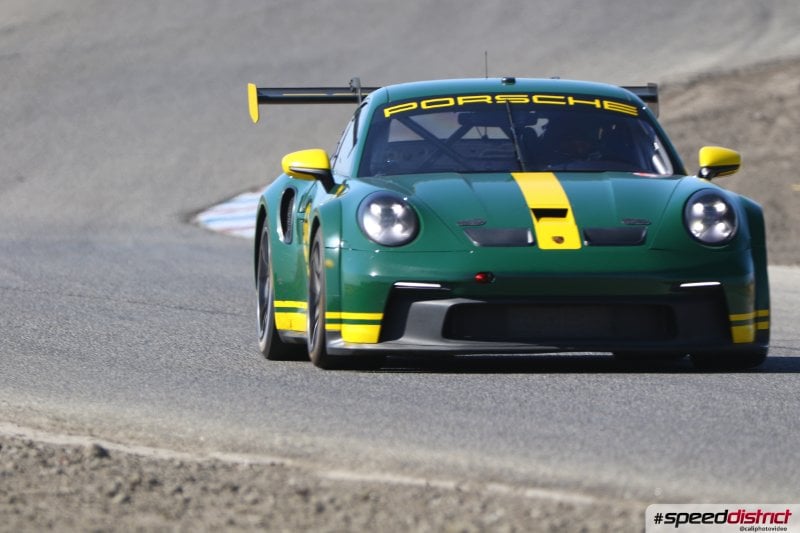 Porsche 911 GT3 Cup green