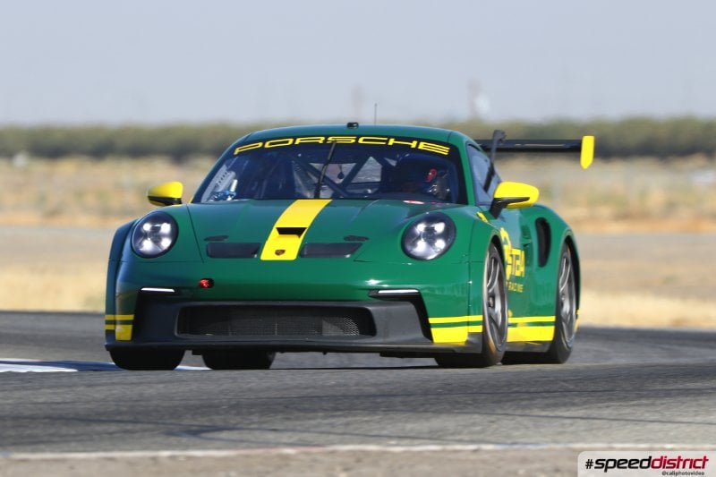 Porsche 911 GT3 Cup green