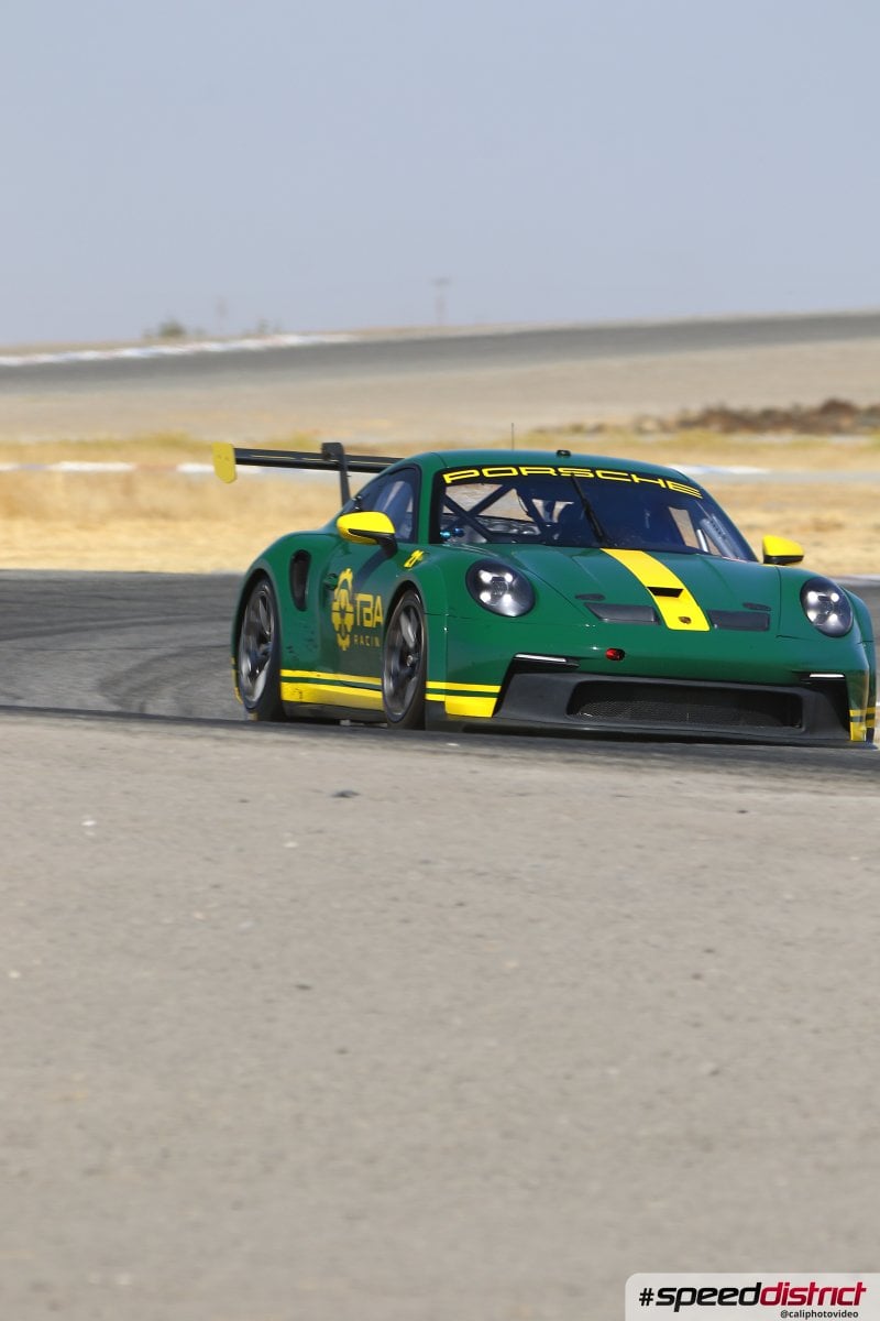 Porsche 911 GT3 Cup green