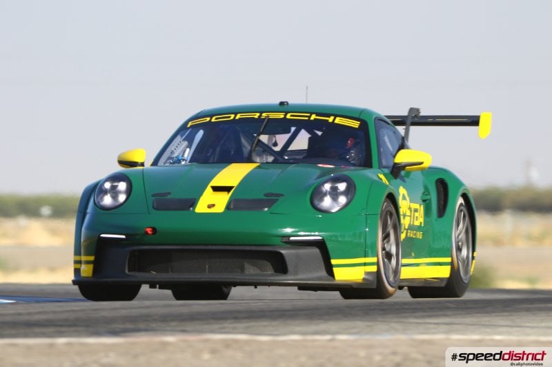Porsche 911 GT3 Cup green