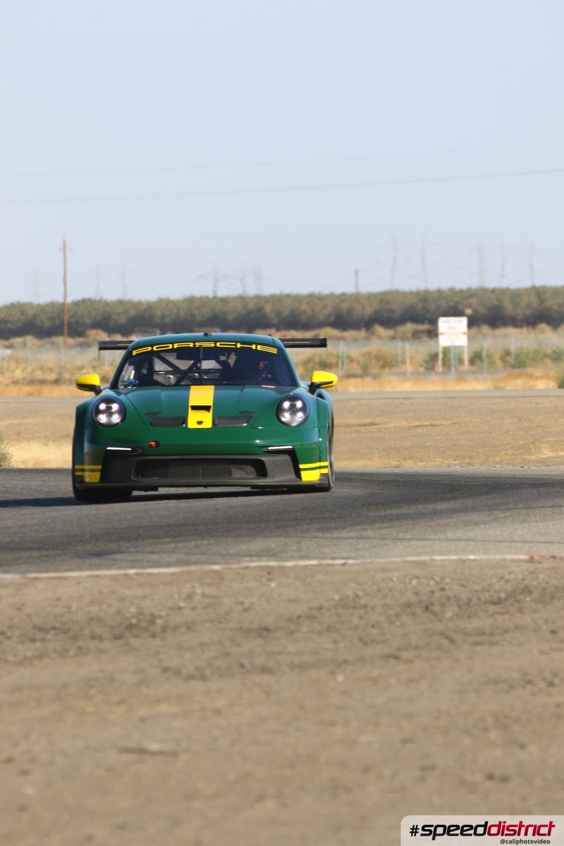 Porsche 911 GT3 Cup green