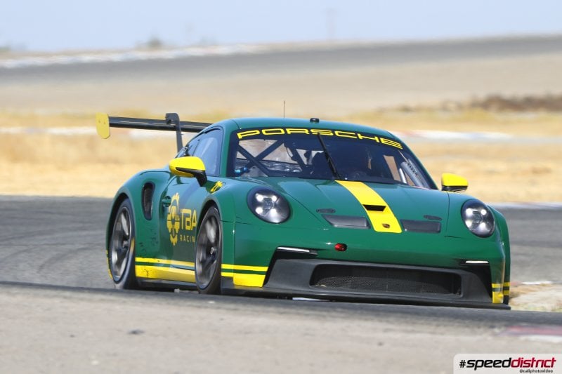 Porsche 911 GT3 Cup green