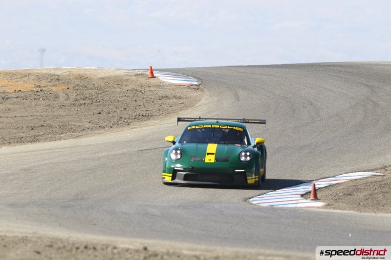 Porsche 911 GT3 Cup green