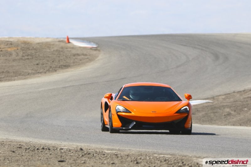 McLaren 570S orange