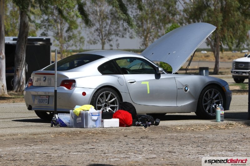 BMW Z4 Coupe silver