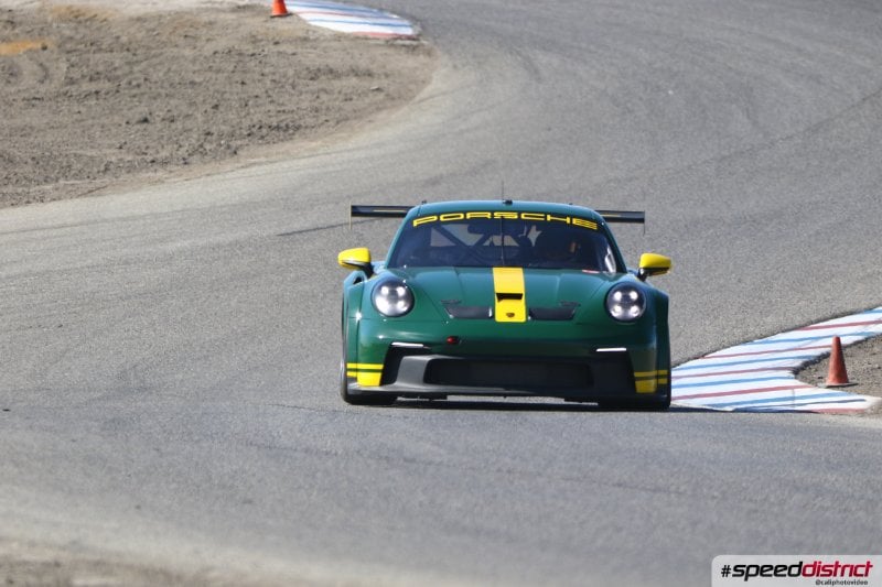 Porsche 911 GT3 Cup green