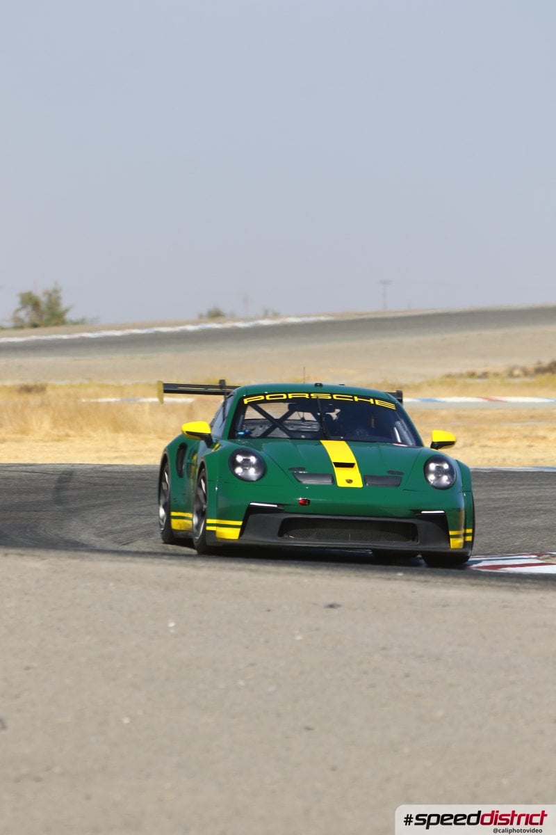 Porsche 911 GT3 Cup green
