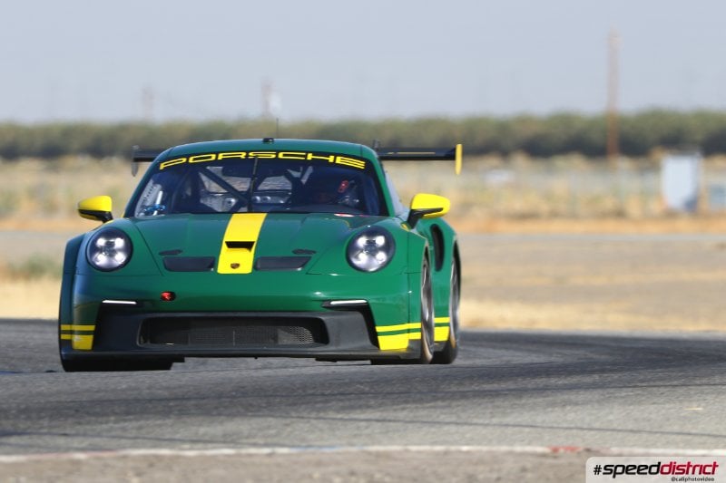 Porsche 911 GT3 Cup green