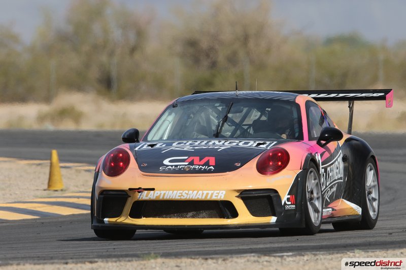 Porsche 911 GT3 Cup orange