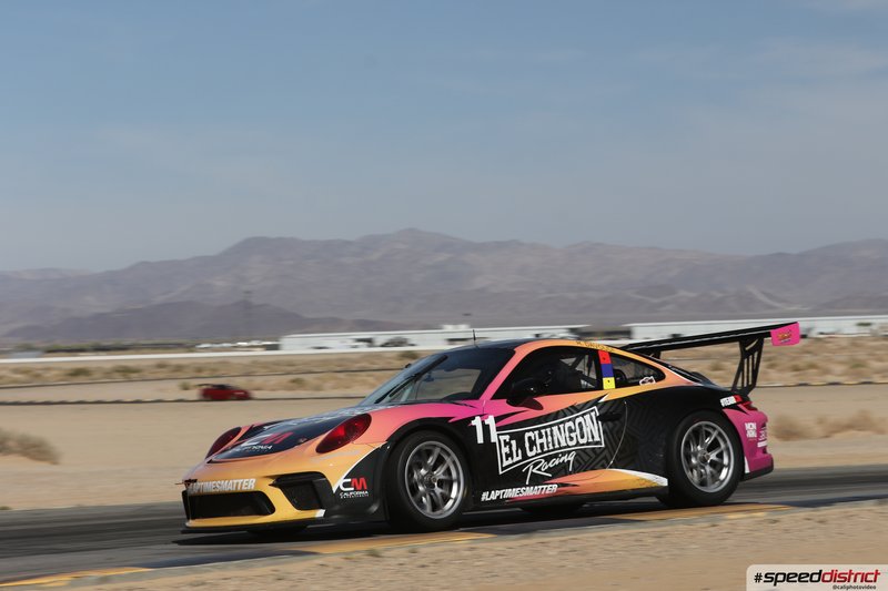 Porsche 911 GT3 Cup multicolor racing livery