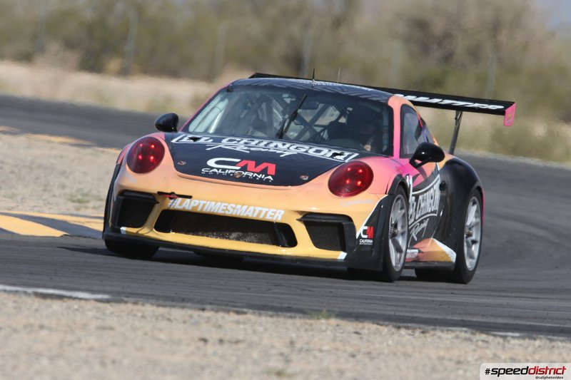 Porsche 911 GT3 Cup orange
