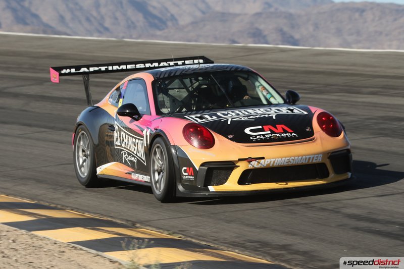 Porsche 911 GT3 Cup orange