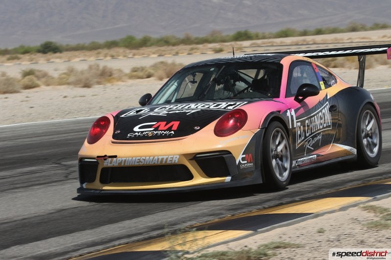 Porsche 911 GT3 Cup orange