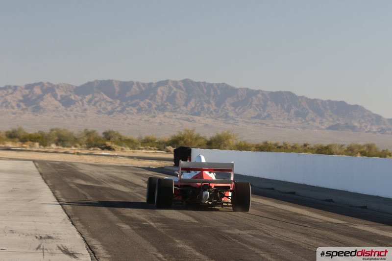 Formula Open Wheel Race Car red
