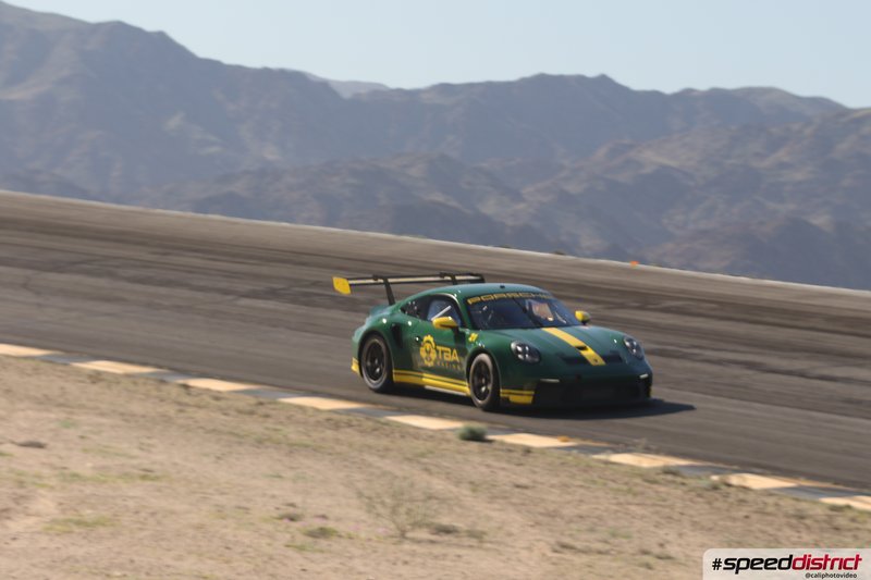 Porsche 911 GT3 Cup green