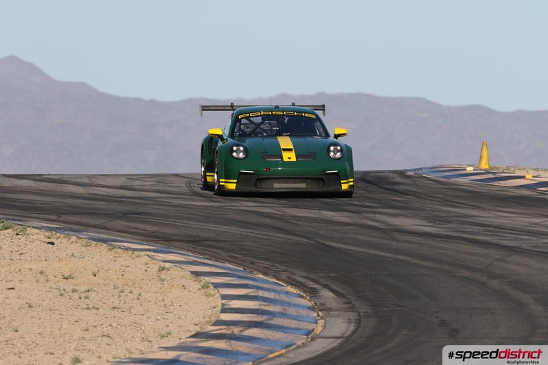 Porsche 911 GT3 Cup green