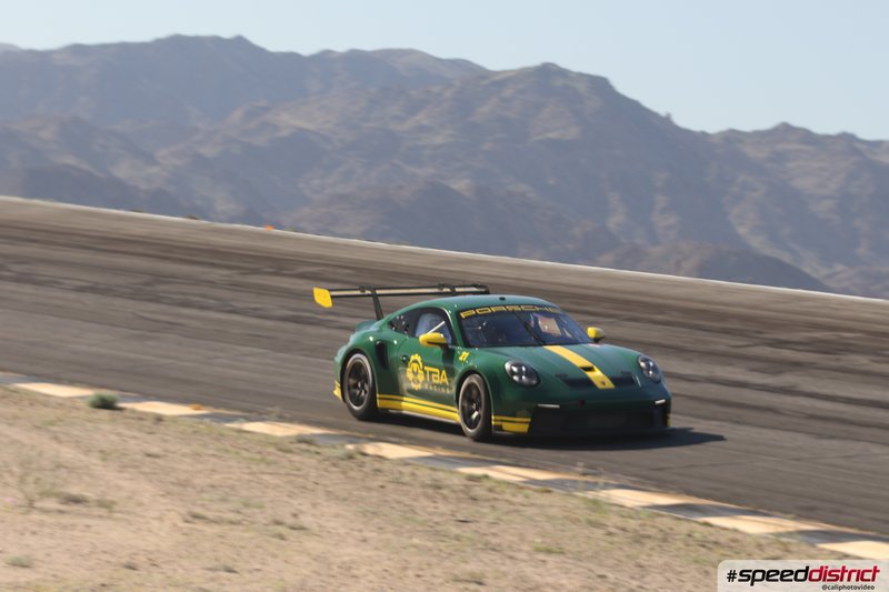 Porsche 911 GT3 Cup green
