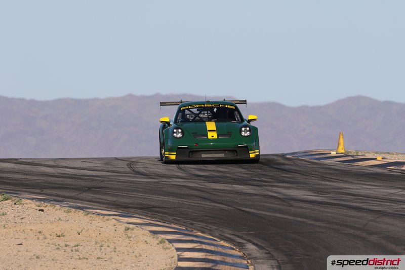 Porsche 911 GT3 Cup green