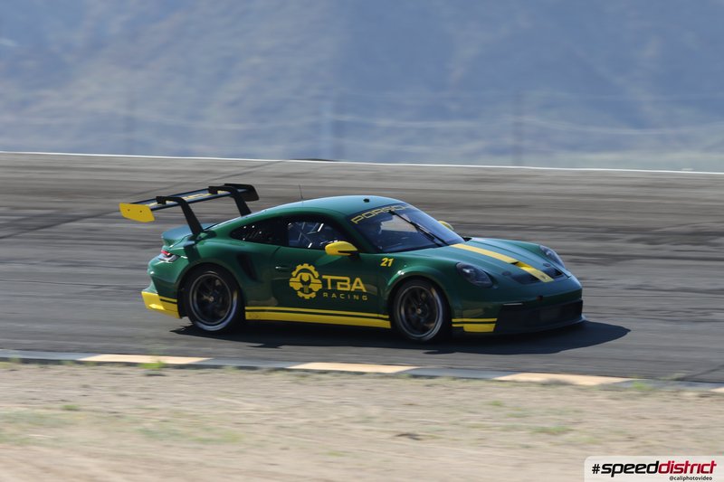 Porsche 911 GT3 Cup green