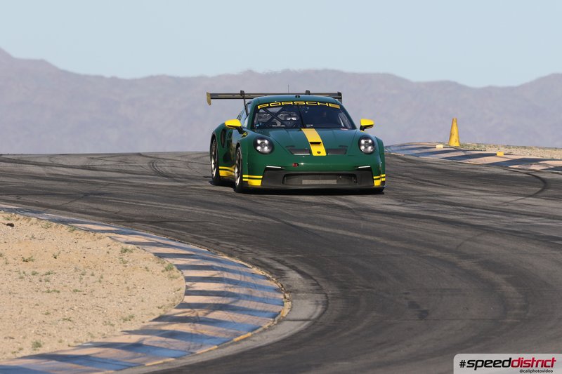 Porsche 911 GT3 Cup green