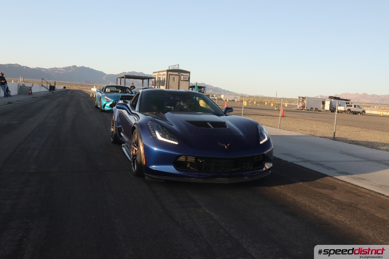Chevrolet Corvette dark blue