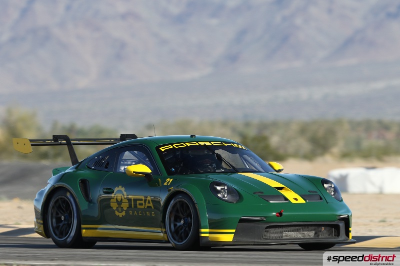 Porsche 911 GT3 Cup green