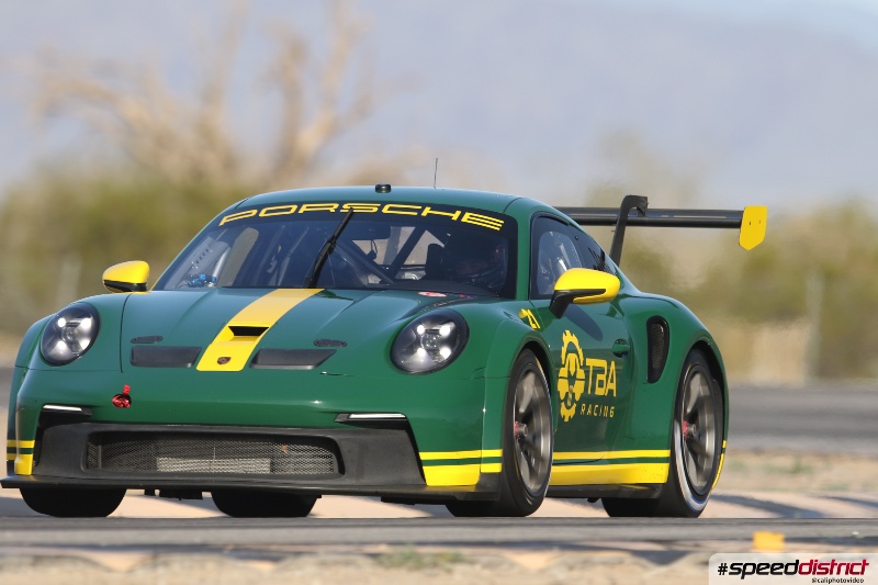 Porsche 911 GT3 Cup green