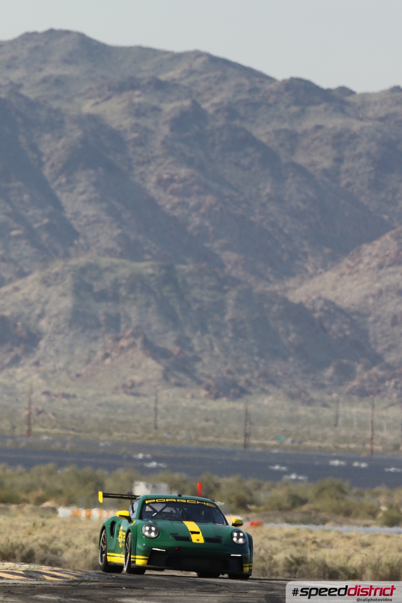 Porsche 911 GT3 Cup green