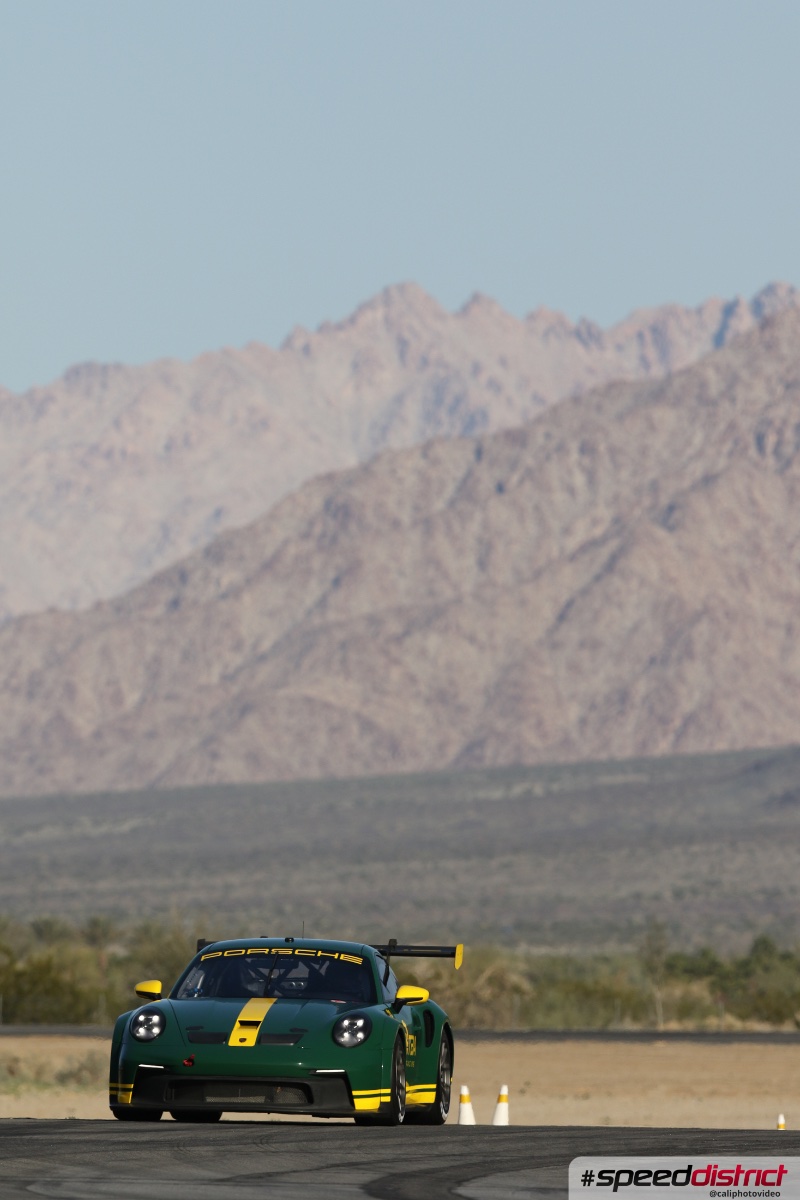Porsche 911 GT3 Cup green