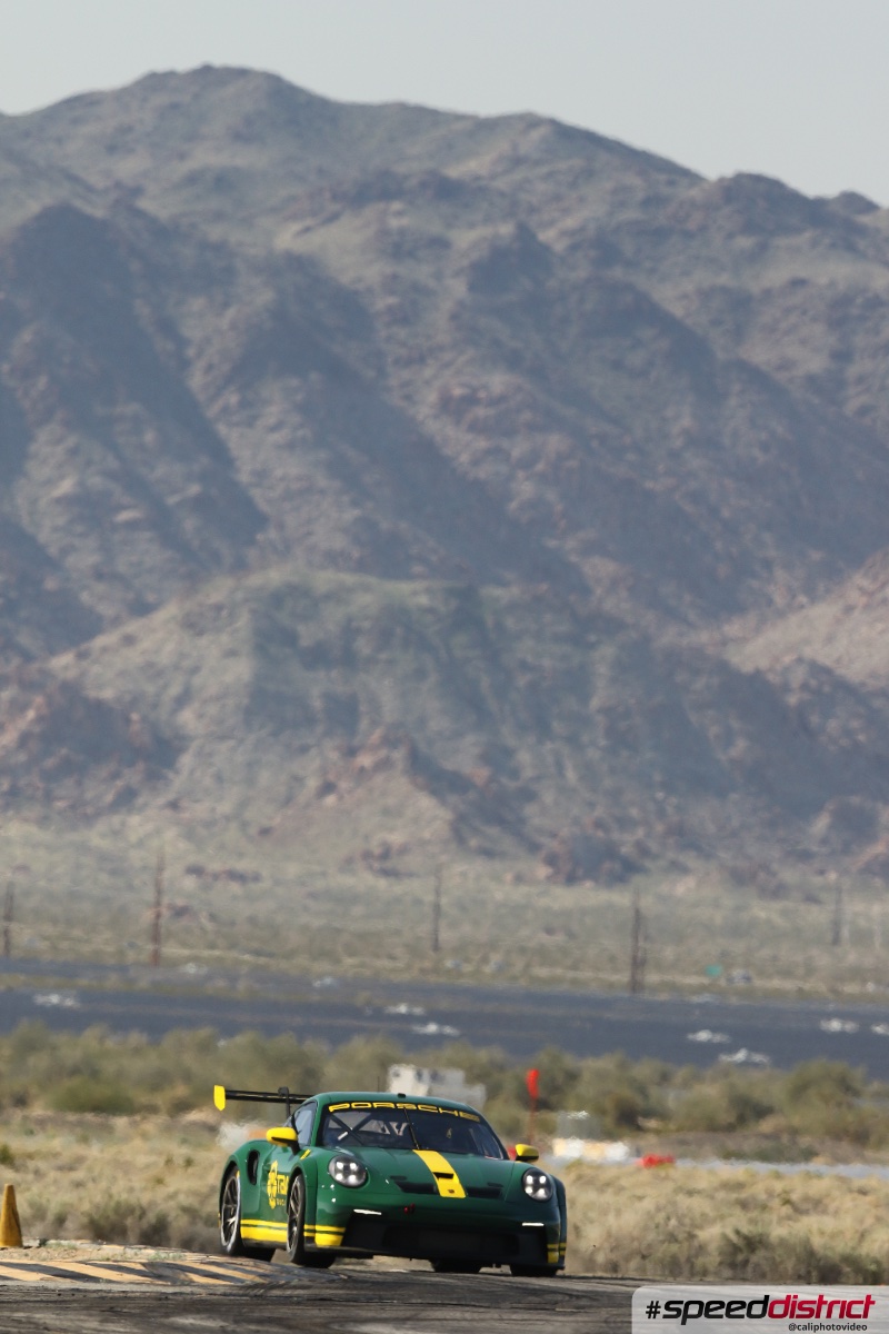 Porsche 911 GT3 Cup green
