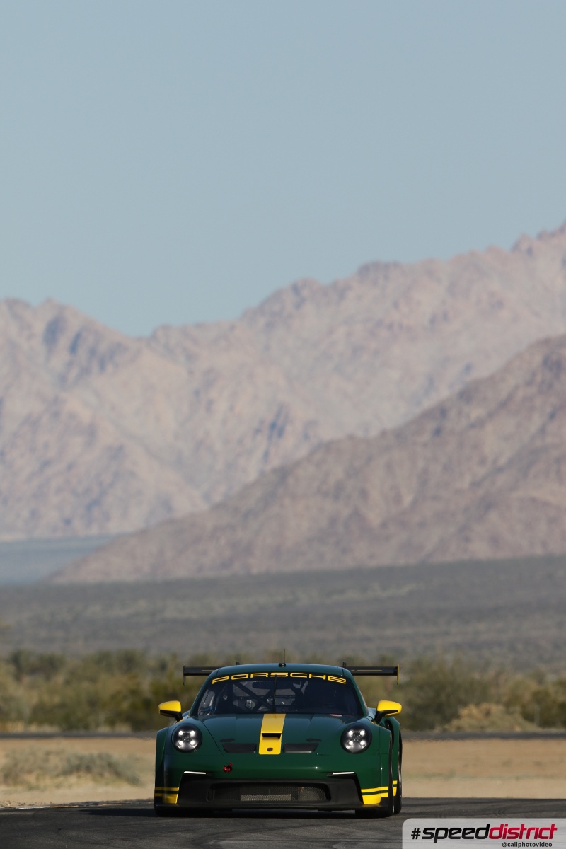 Porsche 911 GT3 Cup green