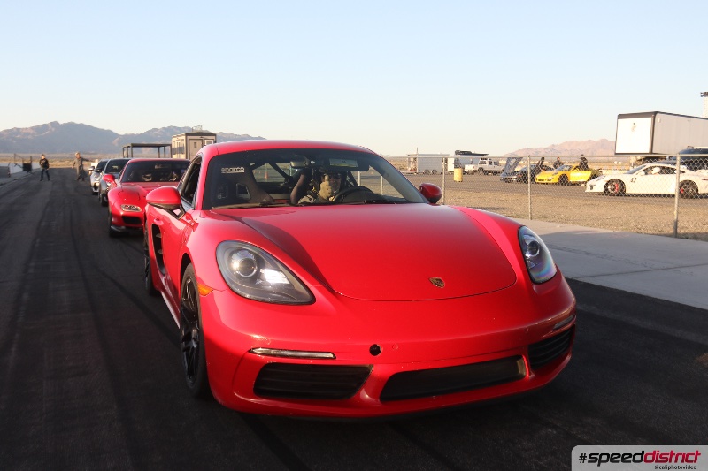 Porsche Cayman Guards Red