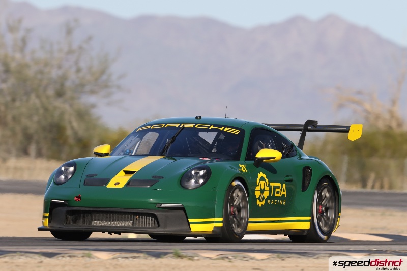 Porsche 911 GT3 Cup green