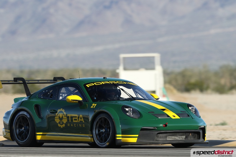 Porsche 911 GT3 Cup green