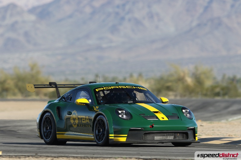 Porsche 911 GT3 Cup green