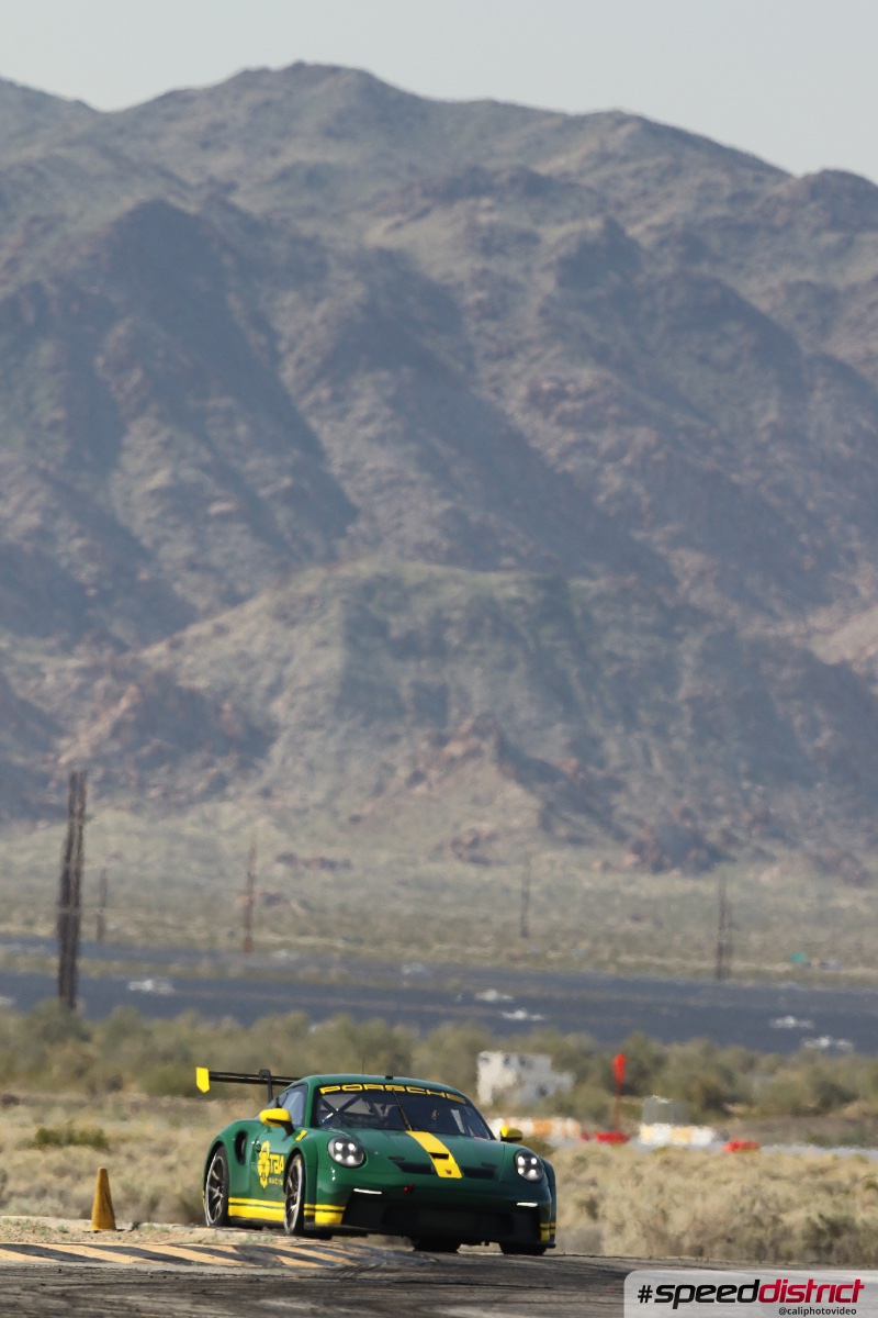 Porsche 911 GT3 Cup green