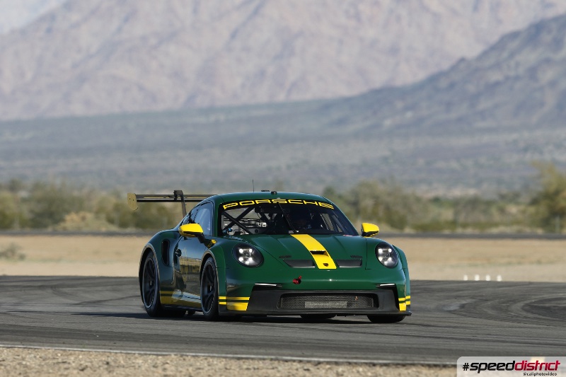 Porsche 911 GT3 Cup green
