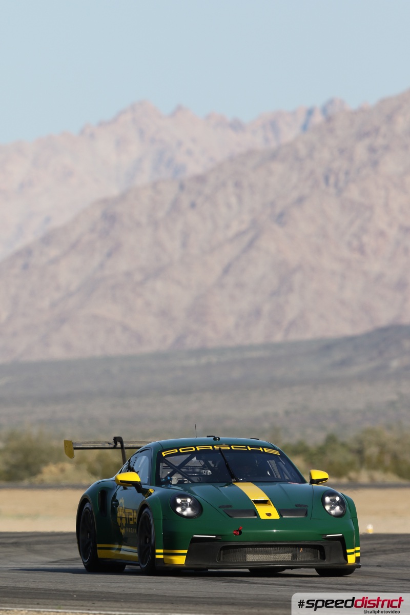 Porsche 911 GT3 Cup green