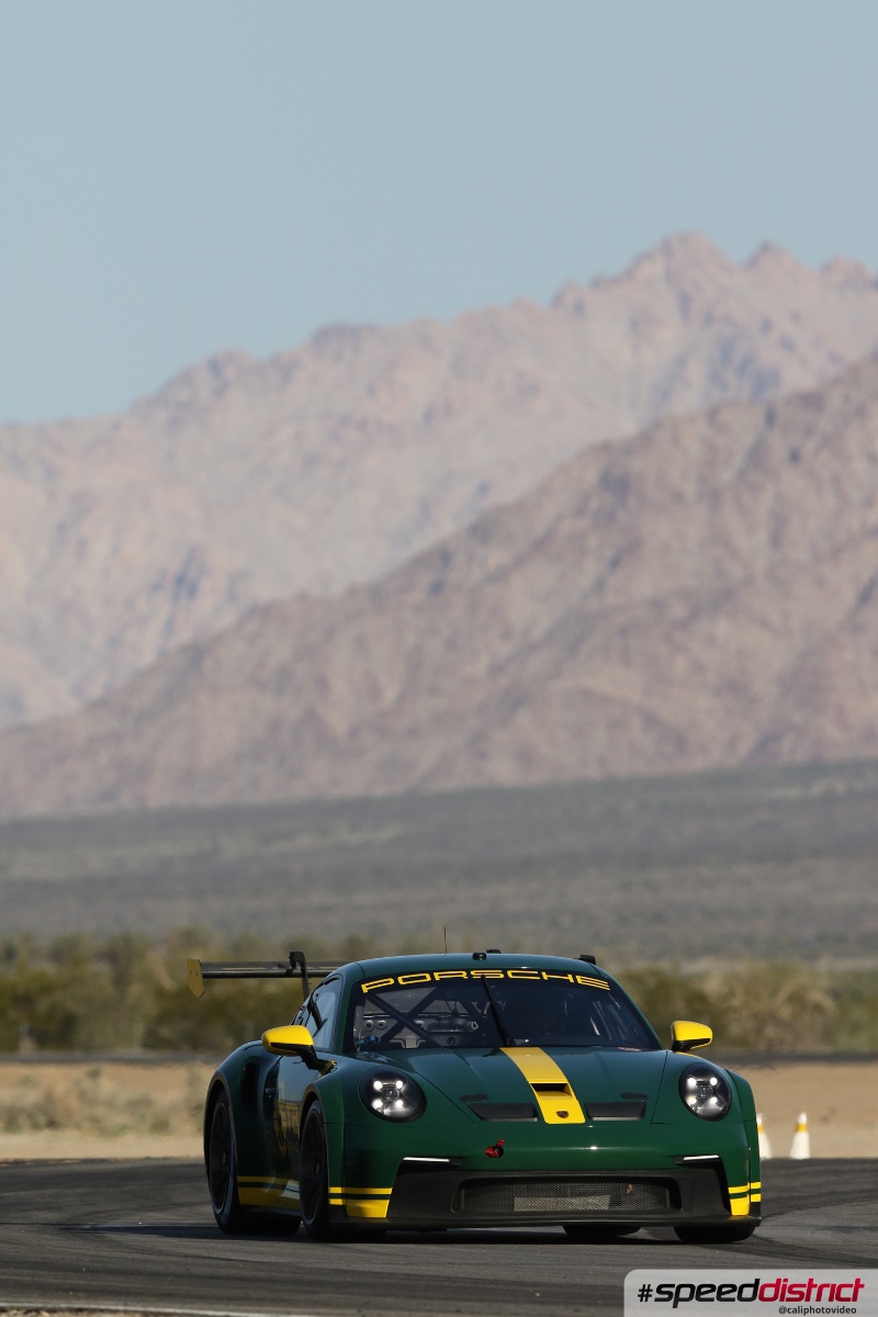 Porsche 911 GT3 Cup green
