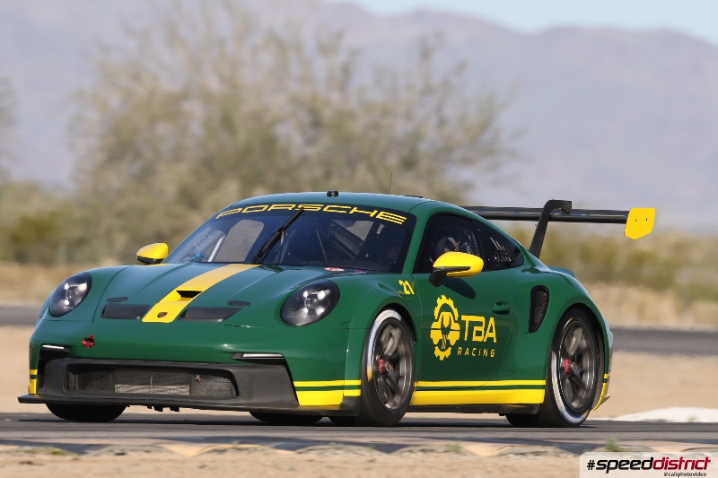 Porsche 911 GT3 Cup green
