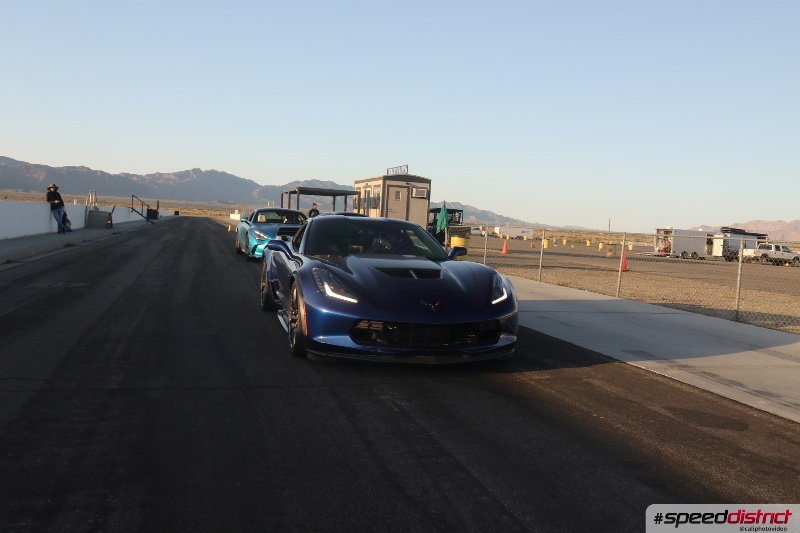 Chevrolet Corvette dark blue
