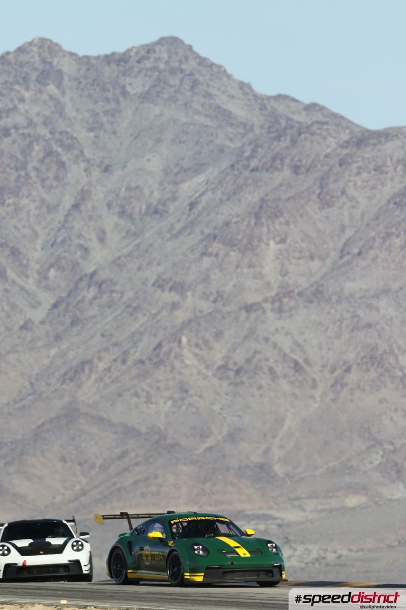 Porsche 911 GT3 Cup green